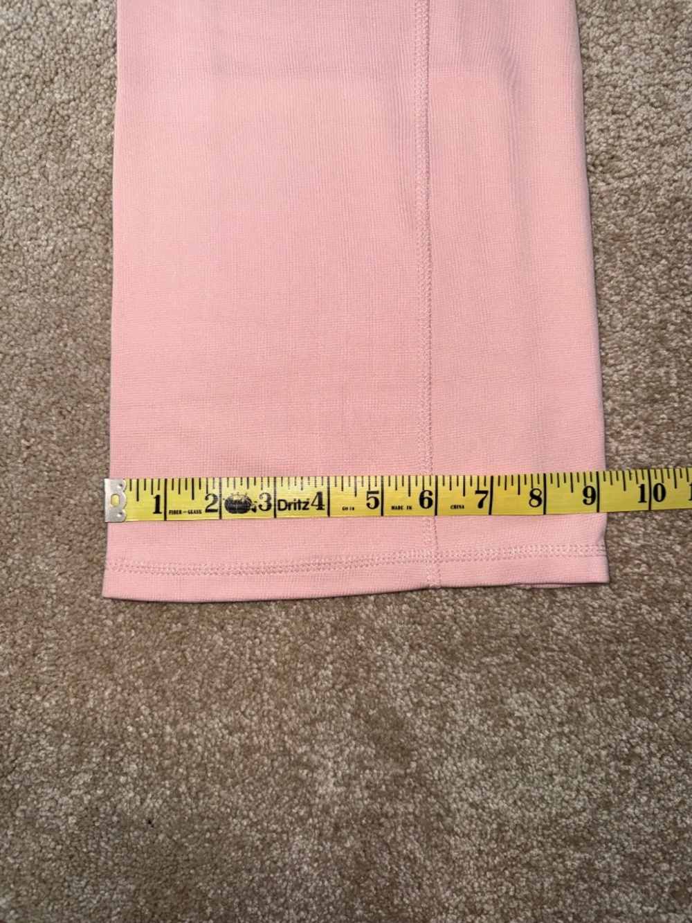 NWT Jaanuu Ponte Collection Blush Pink Choker Neck Scrub Set Flare Pants Women’s - Picture 16 of 16